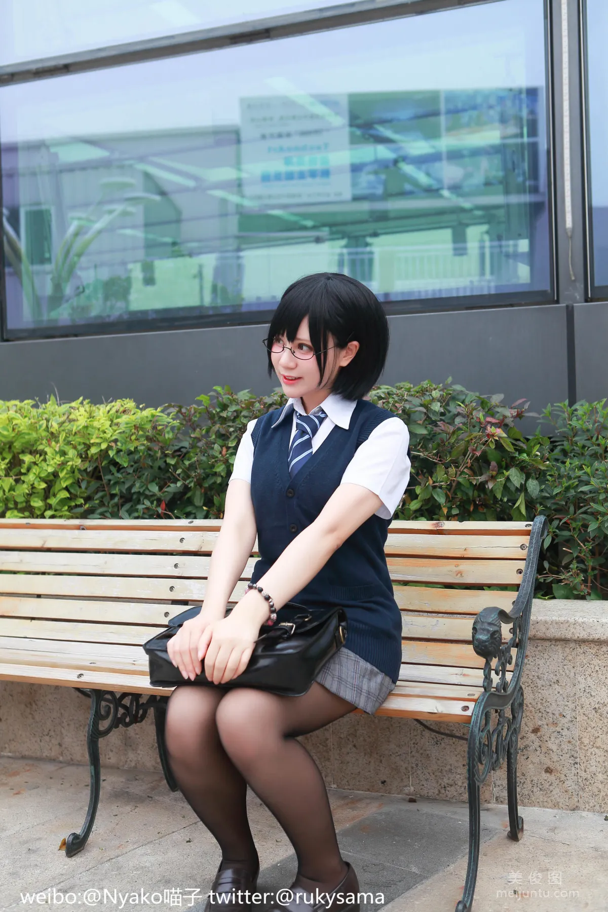 Nyako Miaozi, High School Girl 02, Photo Set photo 43
