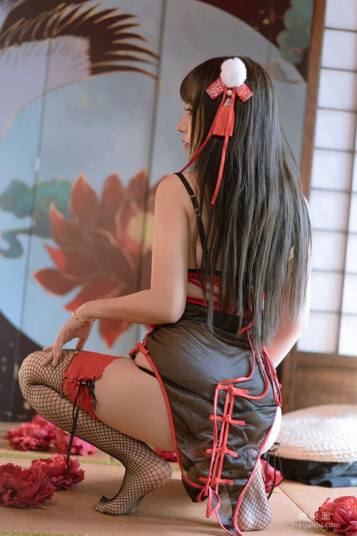 米线线sama 《新年旗袍》 写真集51