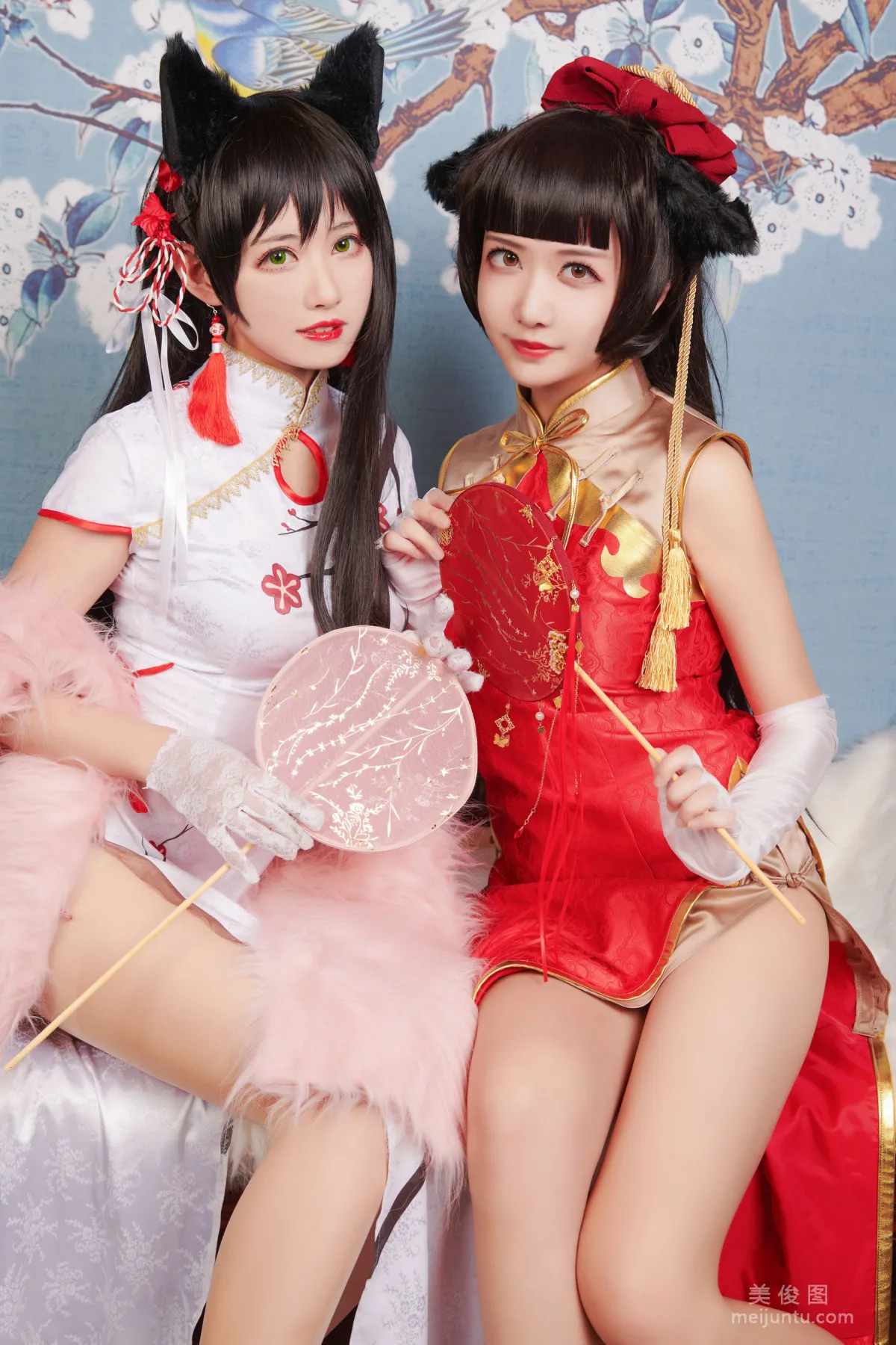 源纱希喵喵喵&Meiyi_烛墨 《犬獒旗袍》 写真集12