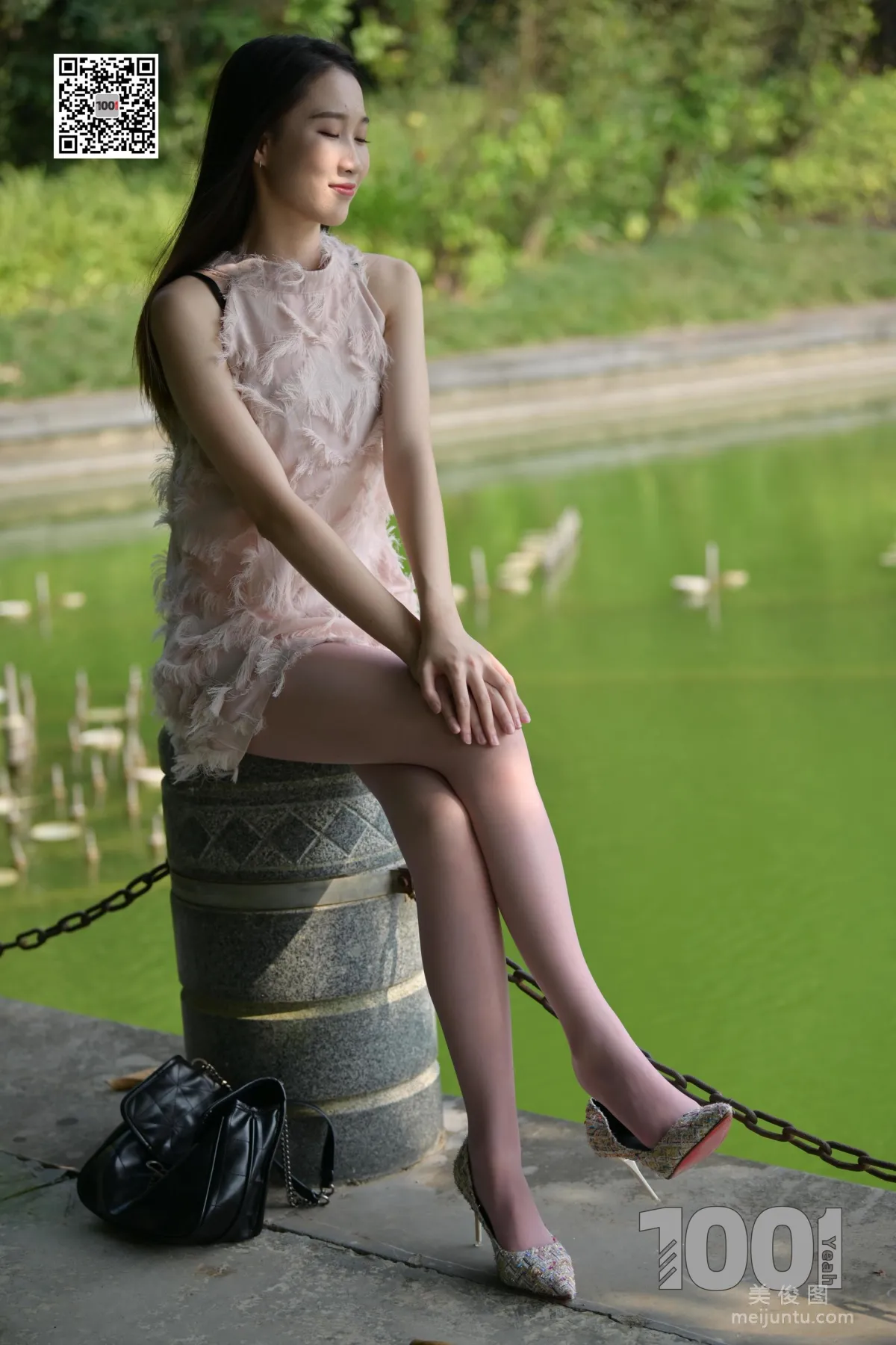 [One Thousand and One Nights] Model: Tui Tui, Encounter 2 Street Snap Beautiful Legs Photo Set photo 16