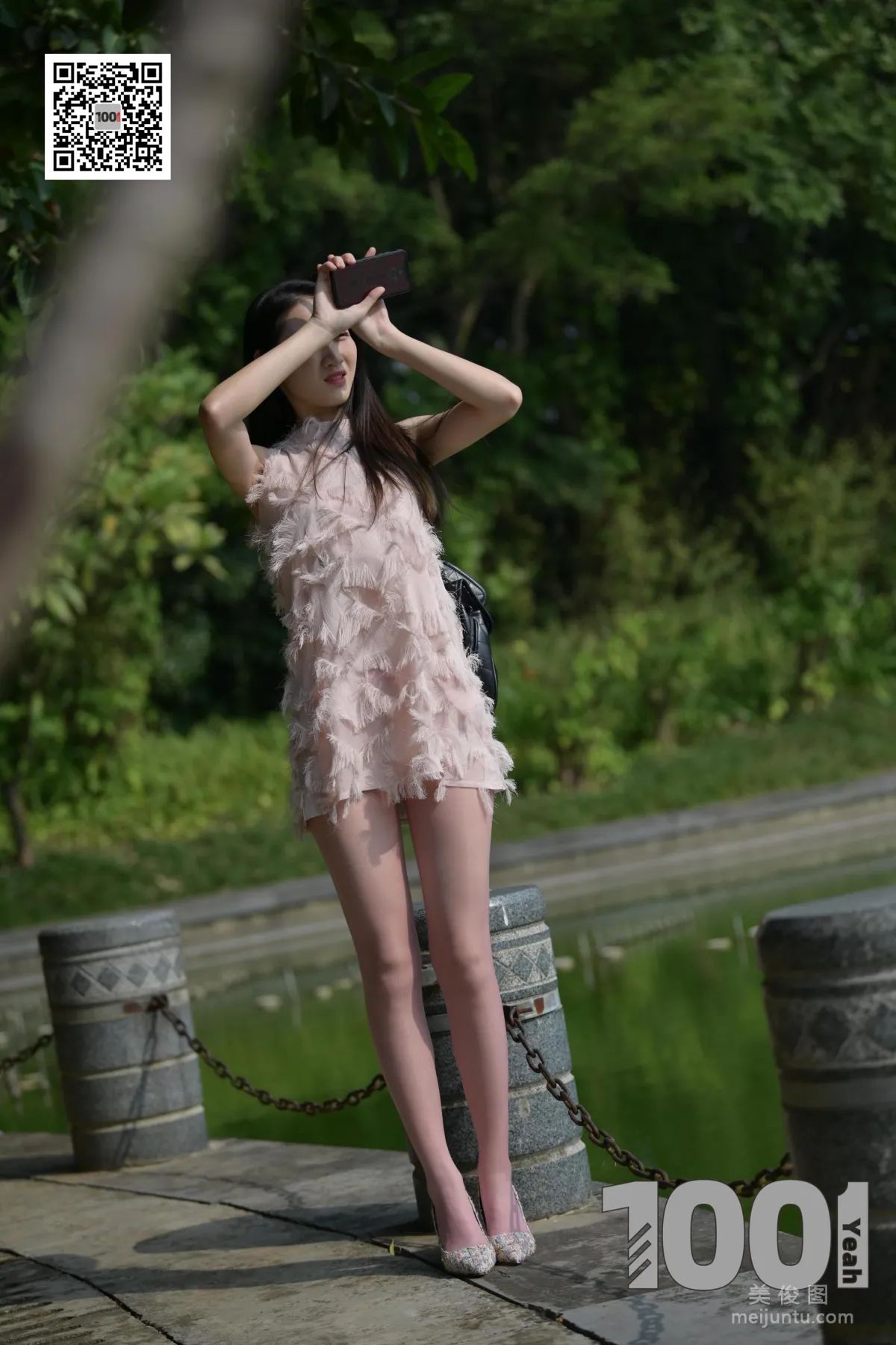 [One Thousand and One Nights] Model Tui Tui 'Encounter 1' Sheer Stockings and High Heels Photo Set photo 52