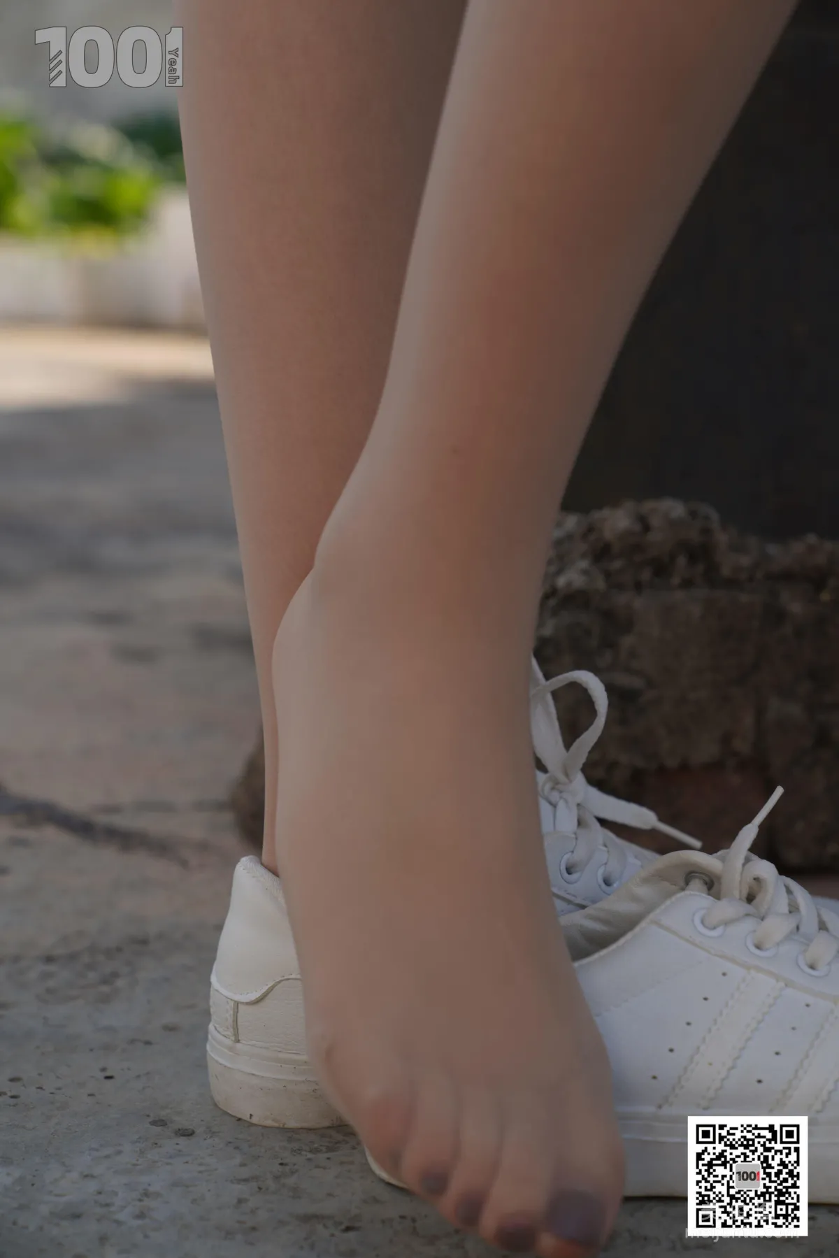 [One Thousand and One Nights] Model Xi Gua, Embracing the Sunlight 3, Sheer Stockings and Beautiful Feet Photo Set photo 46