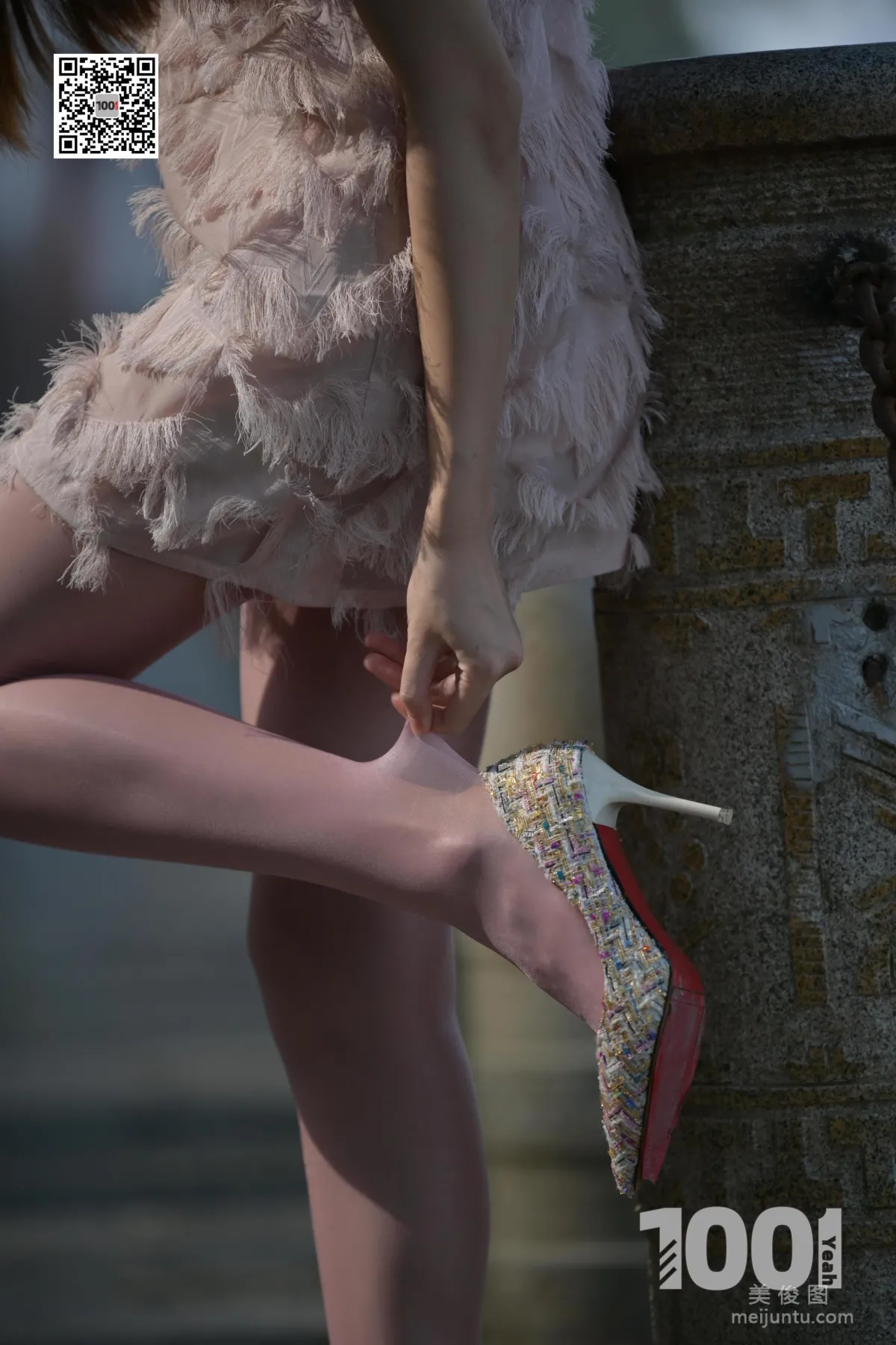 [One Thousand and One Nights] Model: Tui Tui, Encounter 2 Street Snap Beautiful Legs Photo Set photo 75