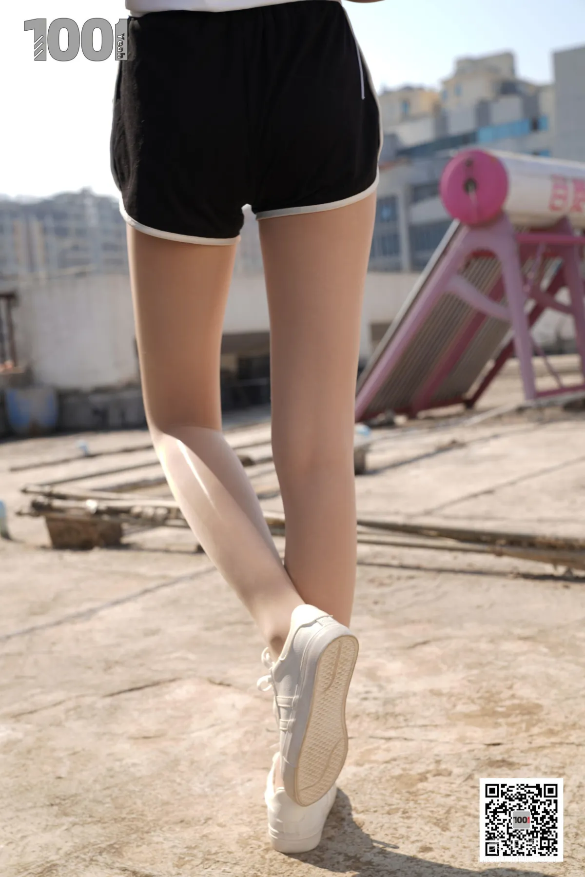 [One Thousand and One Nights] Model Xi Gua, Embracing the Sunlight 3, Sheer Stockings and Beautiful Feet Photo Set photo 82