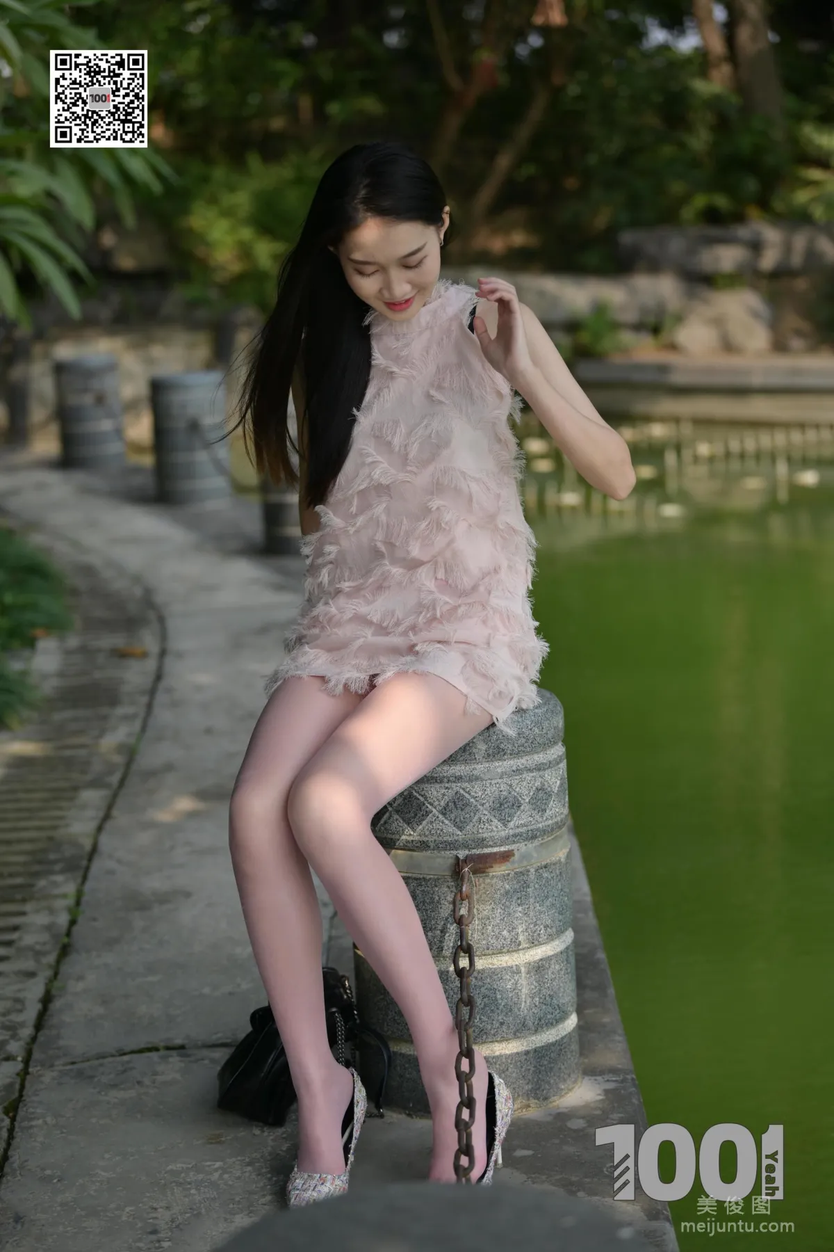 [One Thousand and One Nights] Model: Tui Tui, Encounter 2 Street Snap Beautiful Legs Photo Set photo 9