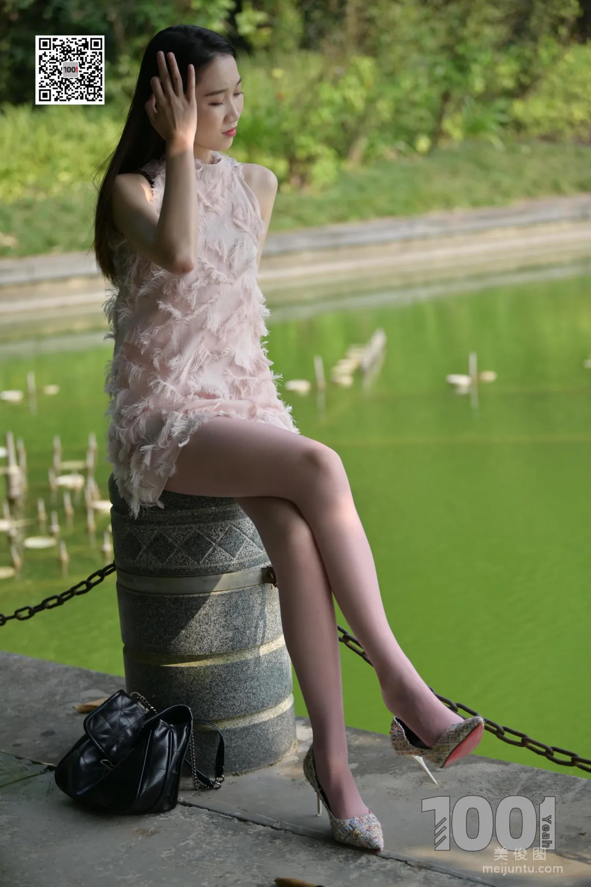 [One Thousand and One Nights] Model: Tui Tui, Encounter 2 Street Snap Beautiful Legs Photo Set photo 17