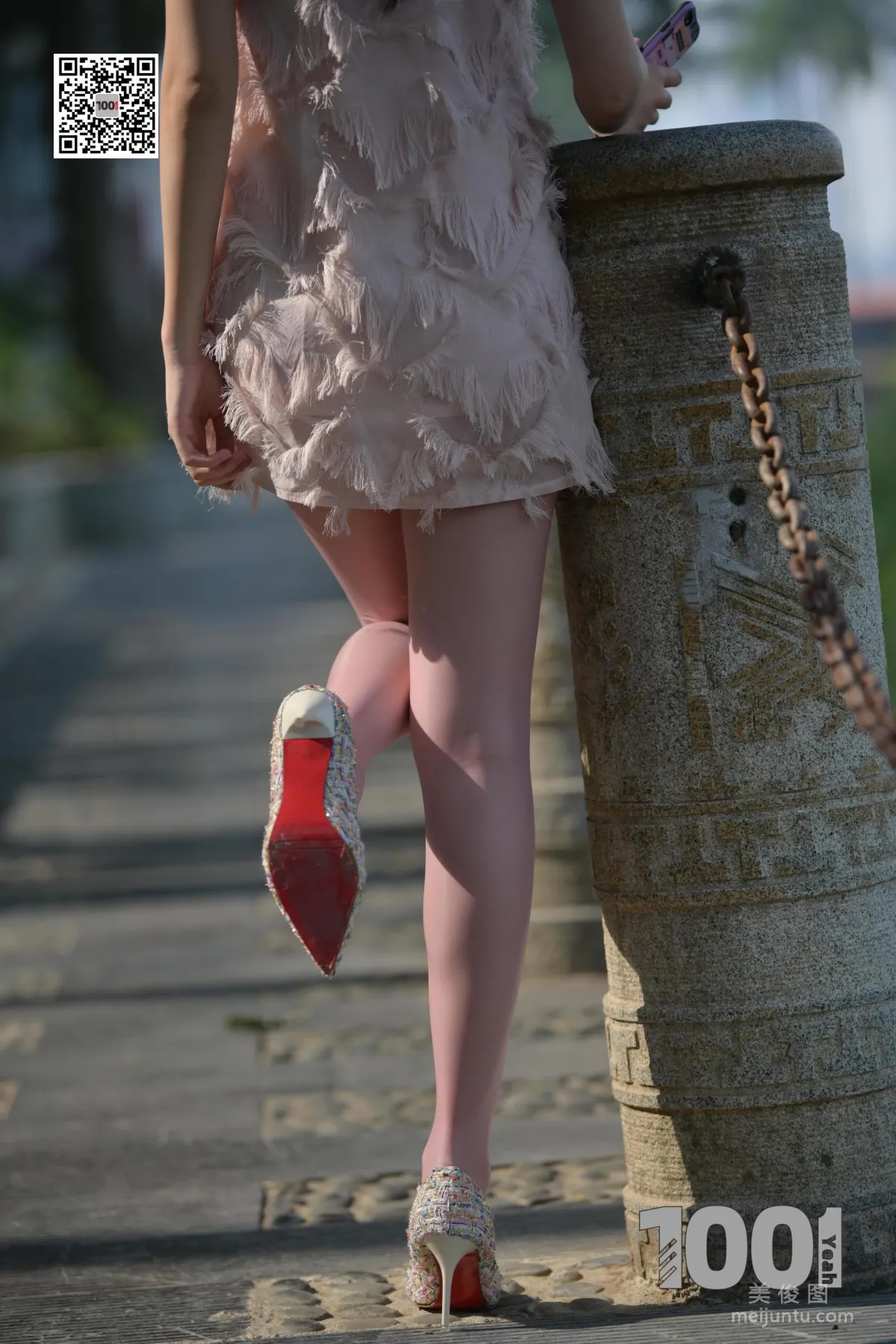 [One Thousand and One Nights] Model: Tui Tui, Encounter 2 Street Snap Beautiful Legs Photo Set photo 84