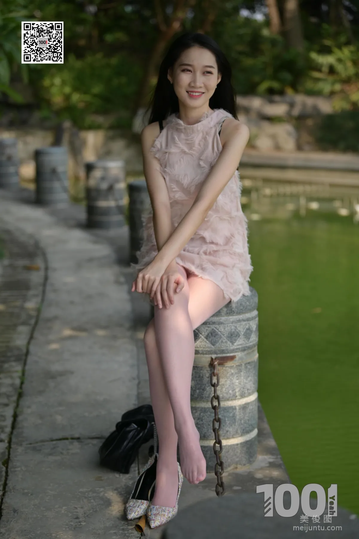 [One Thousand and One Nights] Model: Tui Tui, Encounter 2 Street Snap Beautiful Legs Photo Set photo 13