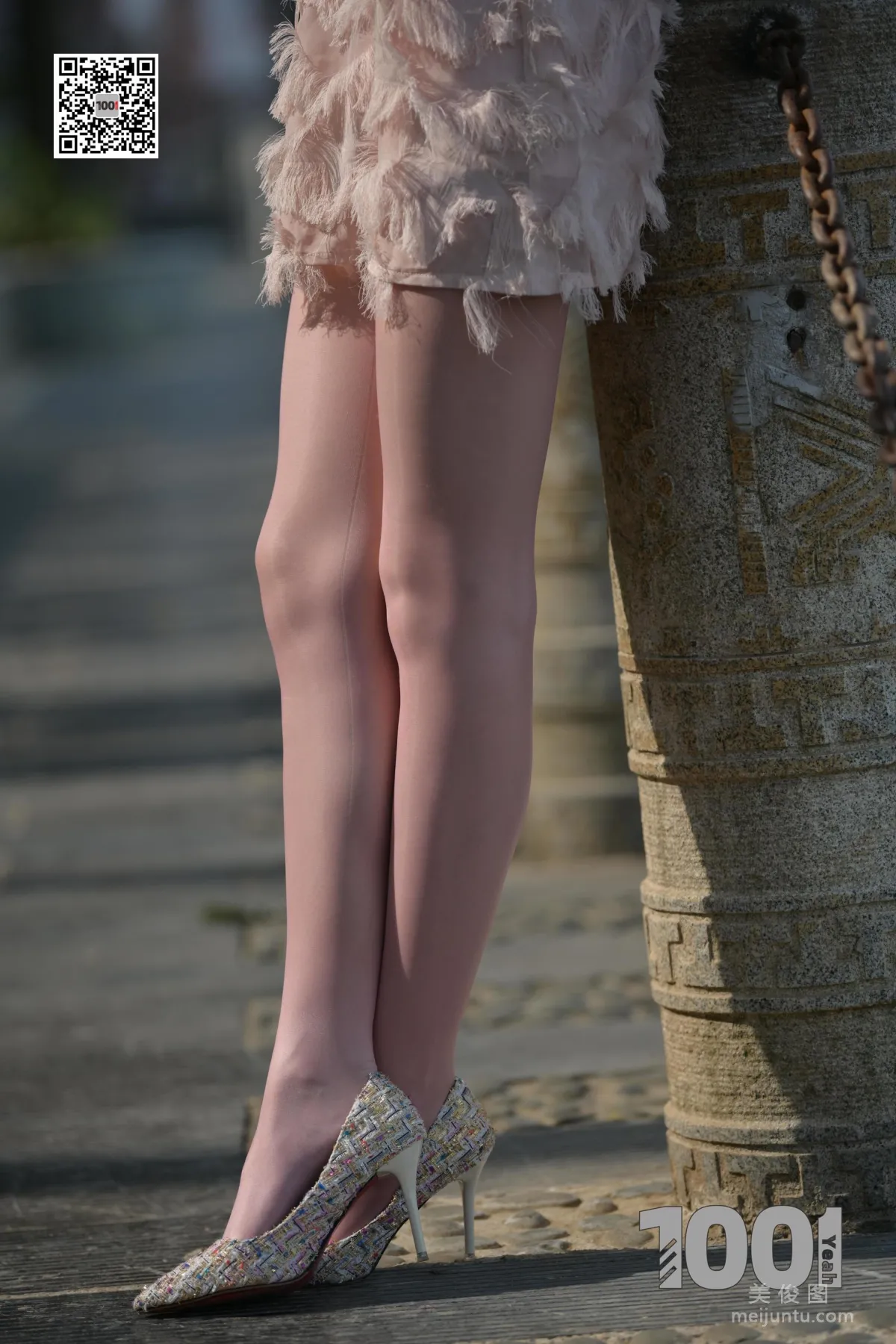 [One Thousand and One Nights] Model: Tui Tui, Encounter 2 Street Snap Beautiful Legs Photo Set photo 80