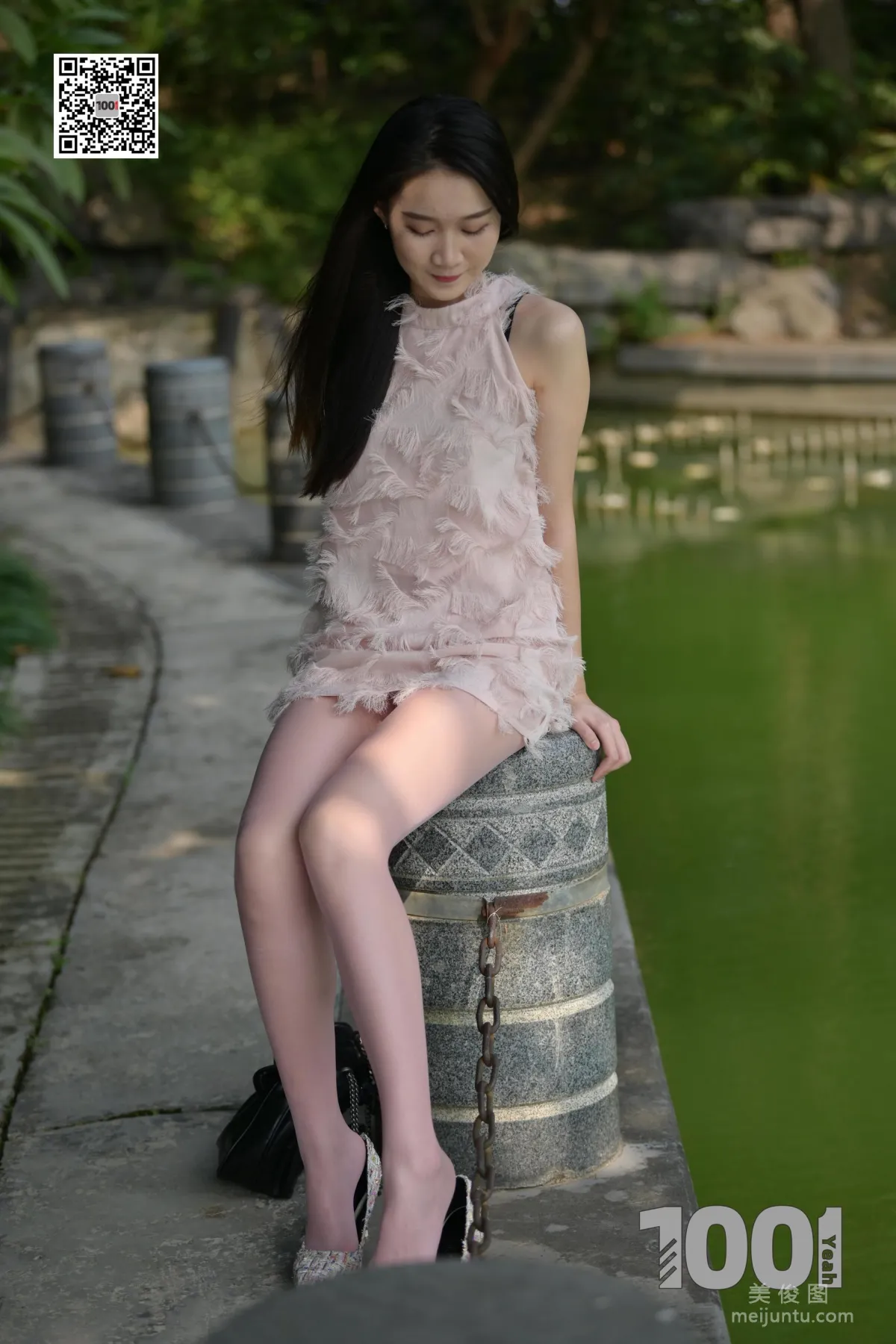 [One Thousand and One Nights] Model: Tui Tui, Encounter 2 Street Snap Beautiful Legs Photo Set photo 8