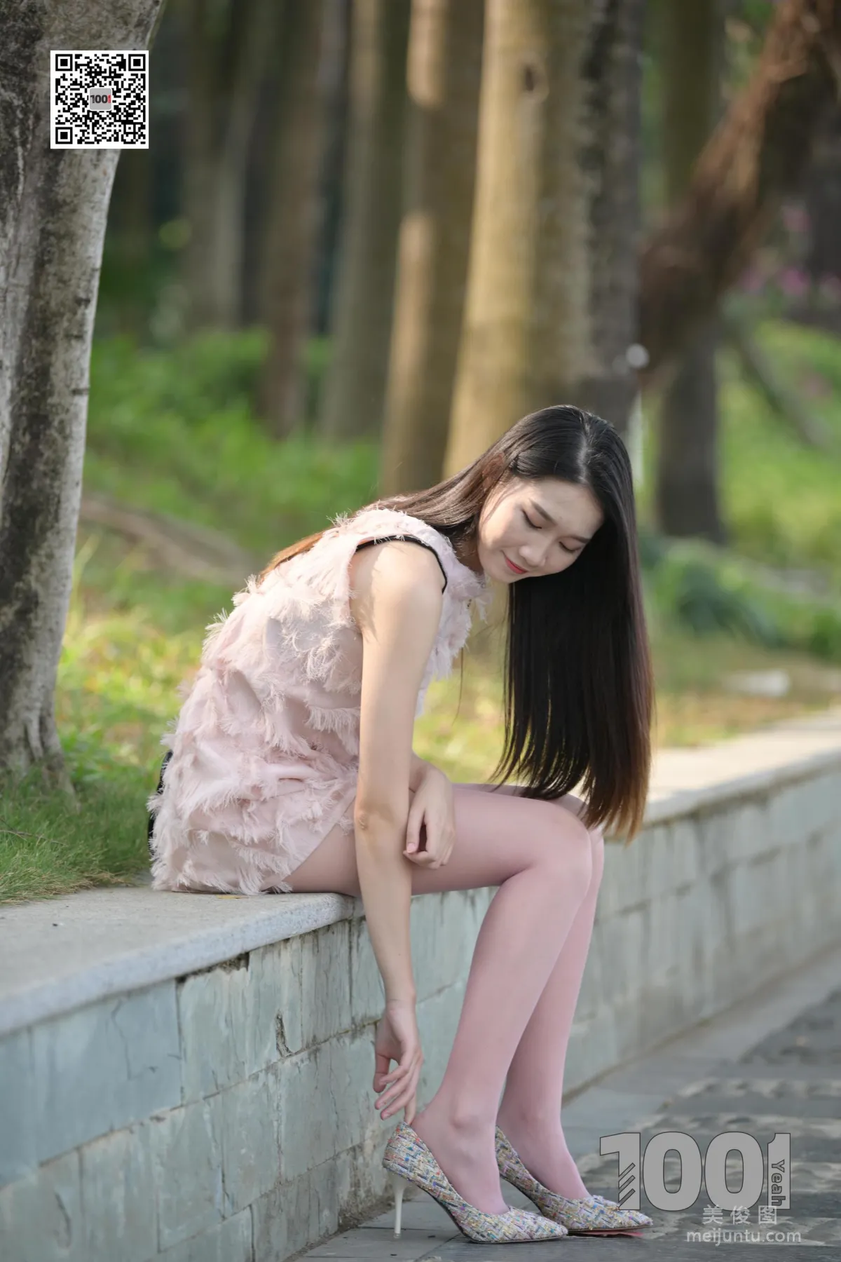 [One Thousand and One Nights] Model: Tui Tui, Encounter 2 Street Snap Beautiful Legs Photo Set photo 46