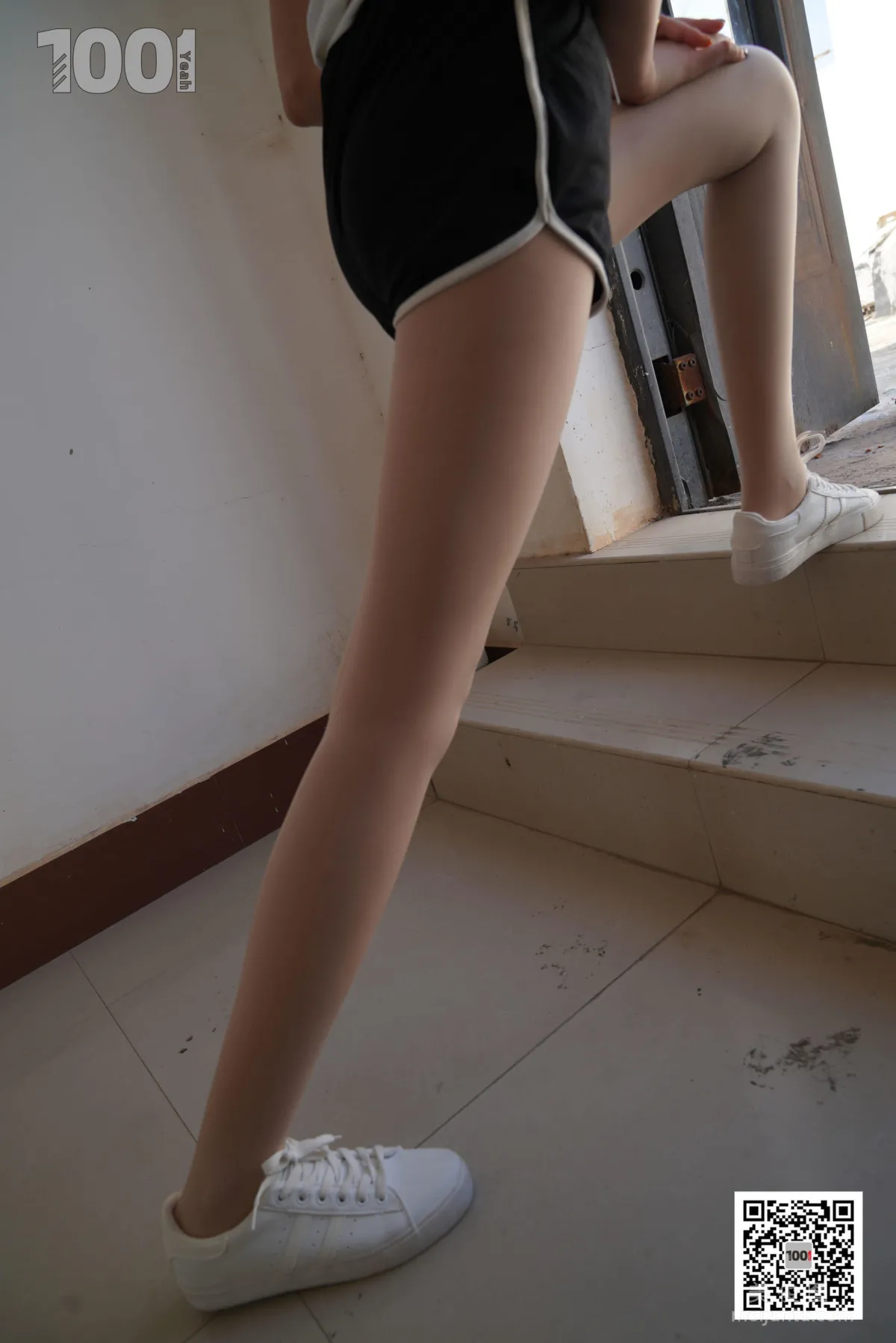 [One Thousand and One Nights] Model Xi Gua, Embracing the Sunlight 4, Nude Stockings Beautiful Legs Photo Set photo 23