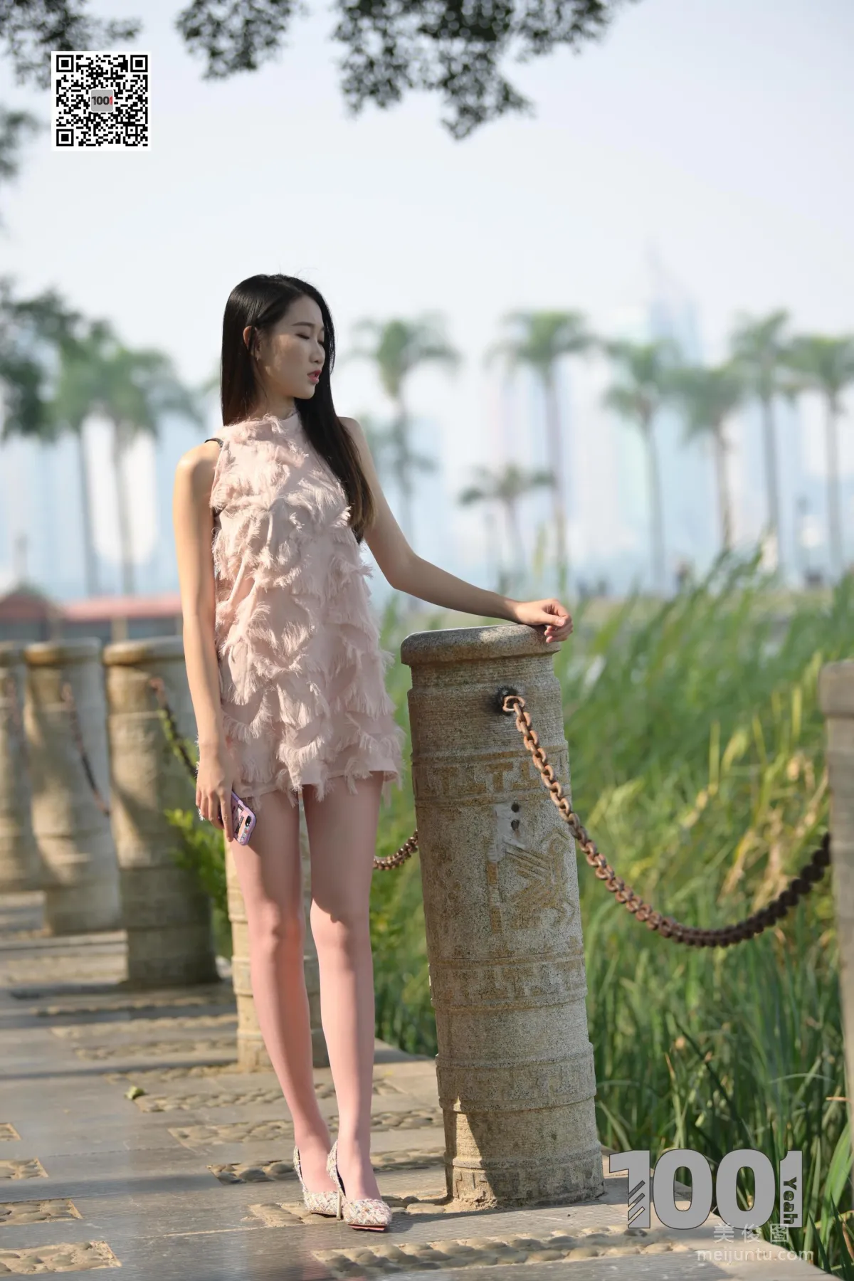 [One Thousand and One Nights] Model: Tui Tui, Encounter 2 Street Snap Beautiful Legs Photo Set photo 23