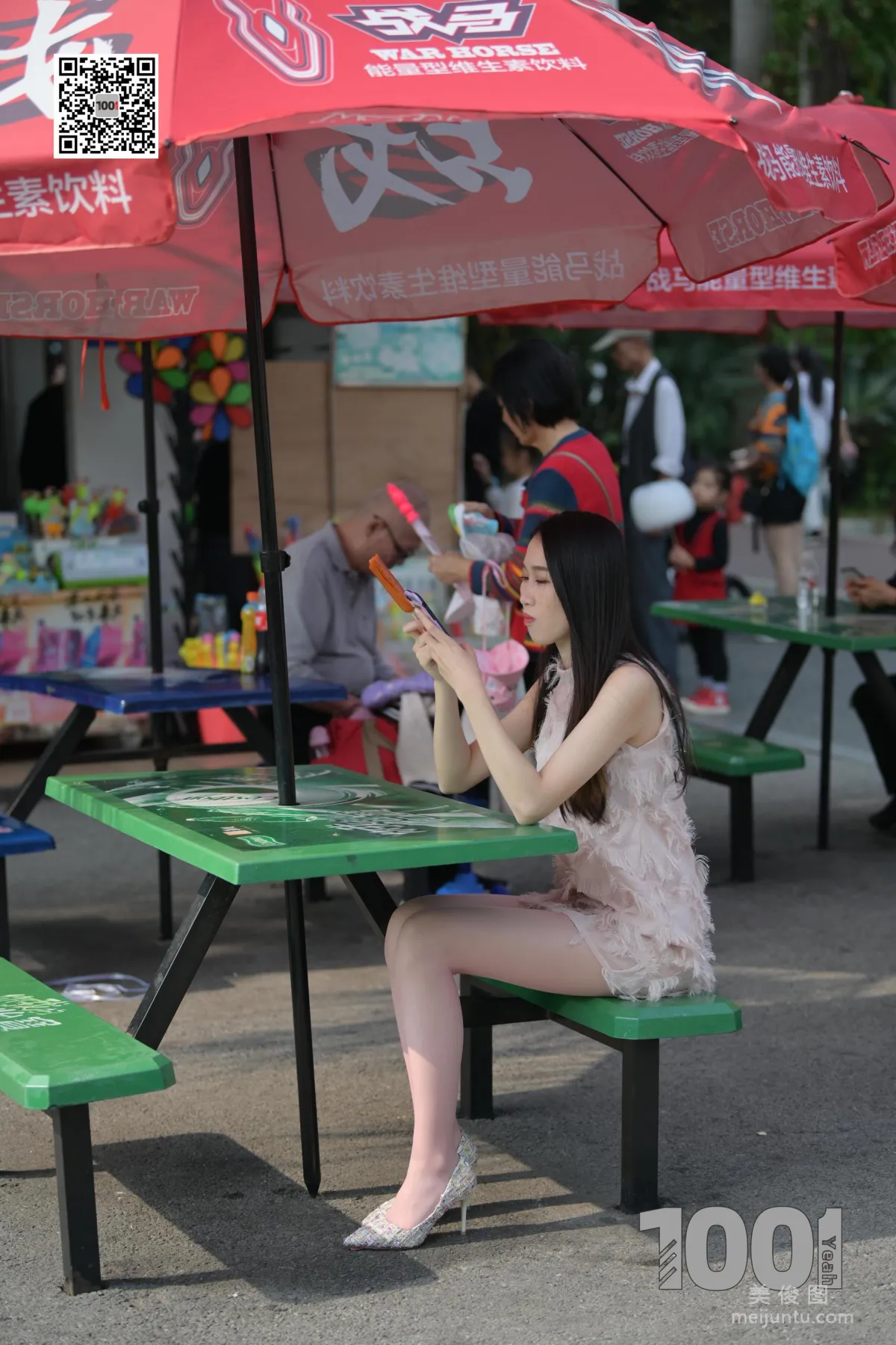 [One Thousand and One Nights] Model: Tui Tui, Encounter 2 Street Snap Beautiful Legs Photo Set photo 85