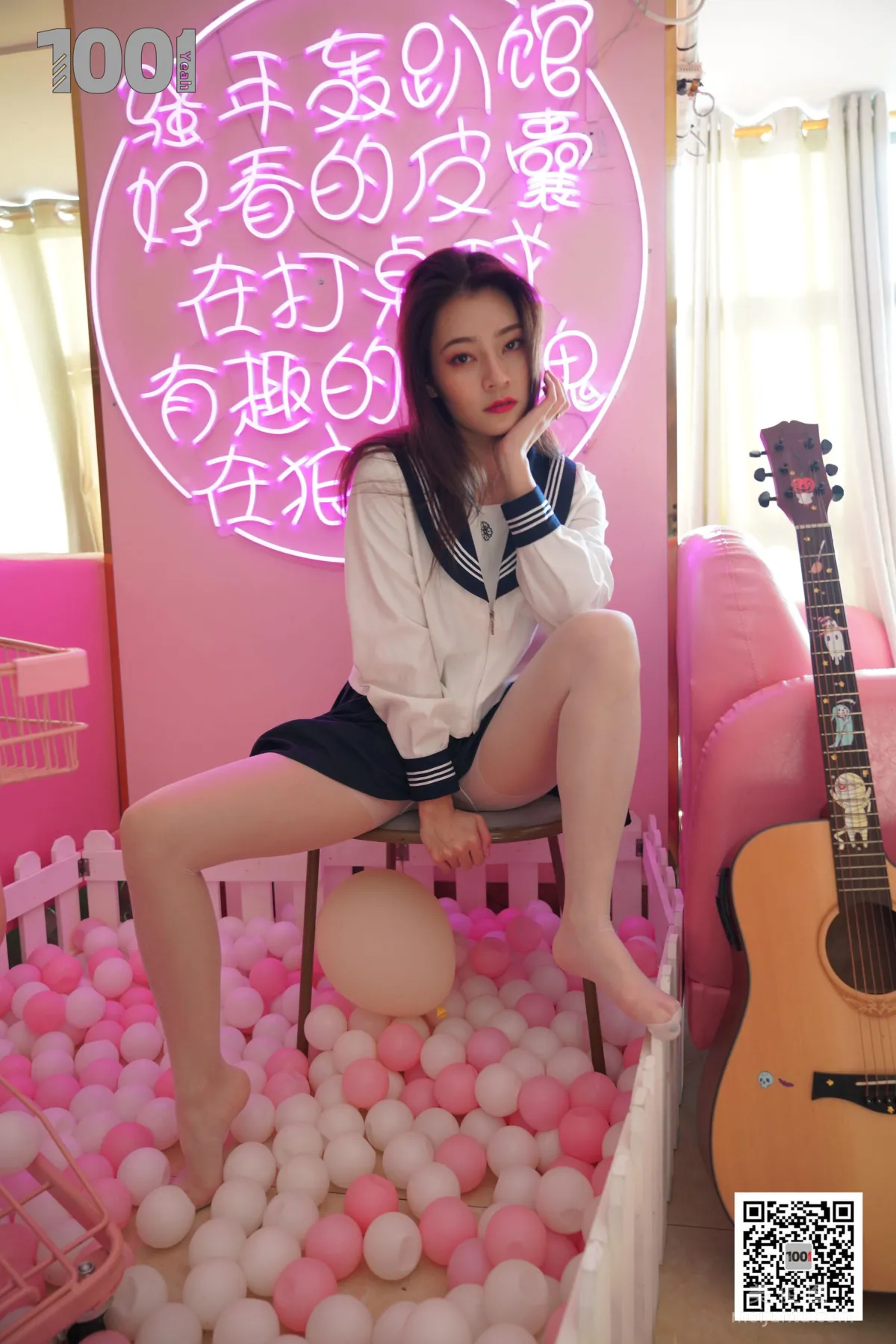 [IESS一千零一夜] 模特真真《逃课的JK少女3》 写真集84