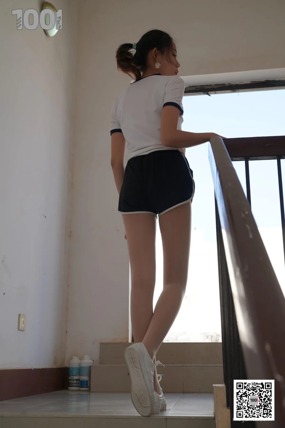 [One Thousand and One Nights] Model Xi Gua, Embracing the Sunlight 4, Nude Stockings Beautiful Legs Photo Set photo 67