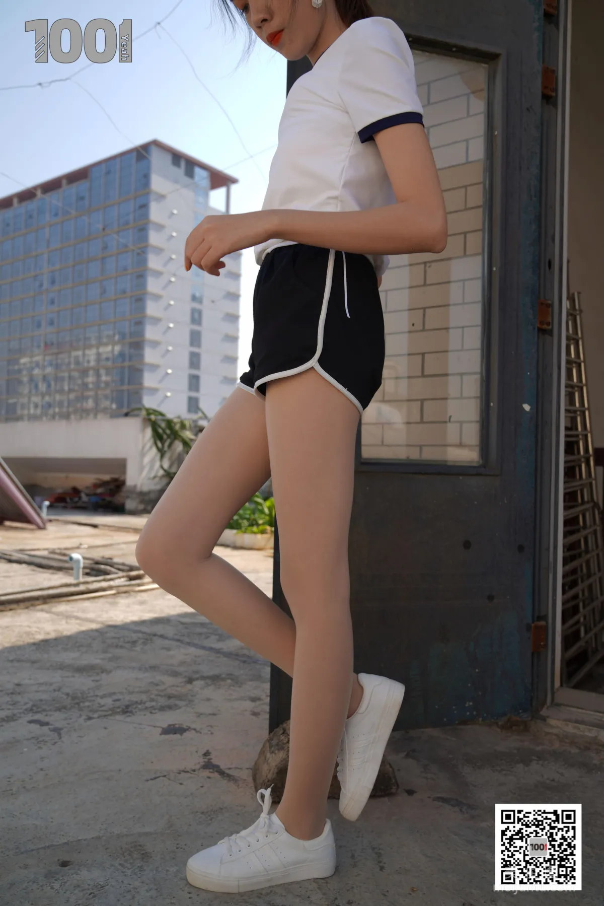 [One Thousand and One Nights] Model Xi Gua, Embracing the Sunlight 3, Sheer Stockings and Beautiful Feet Photo Set photo 30