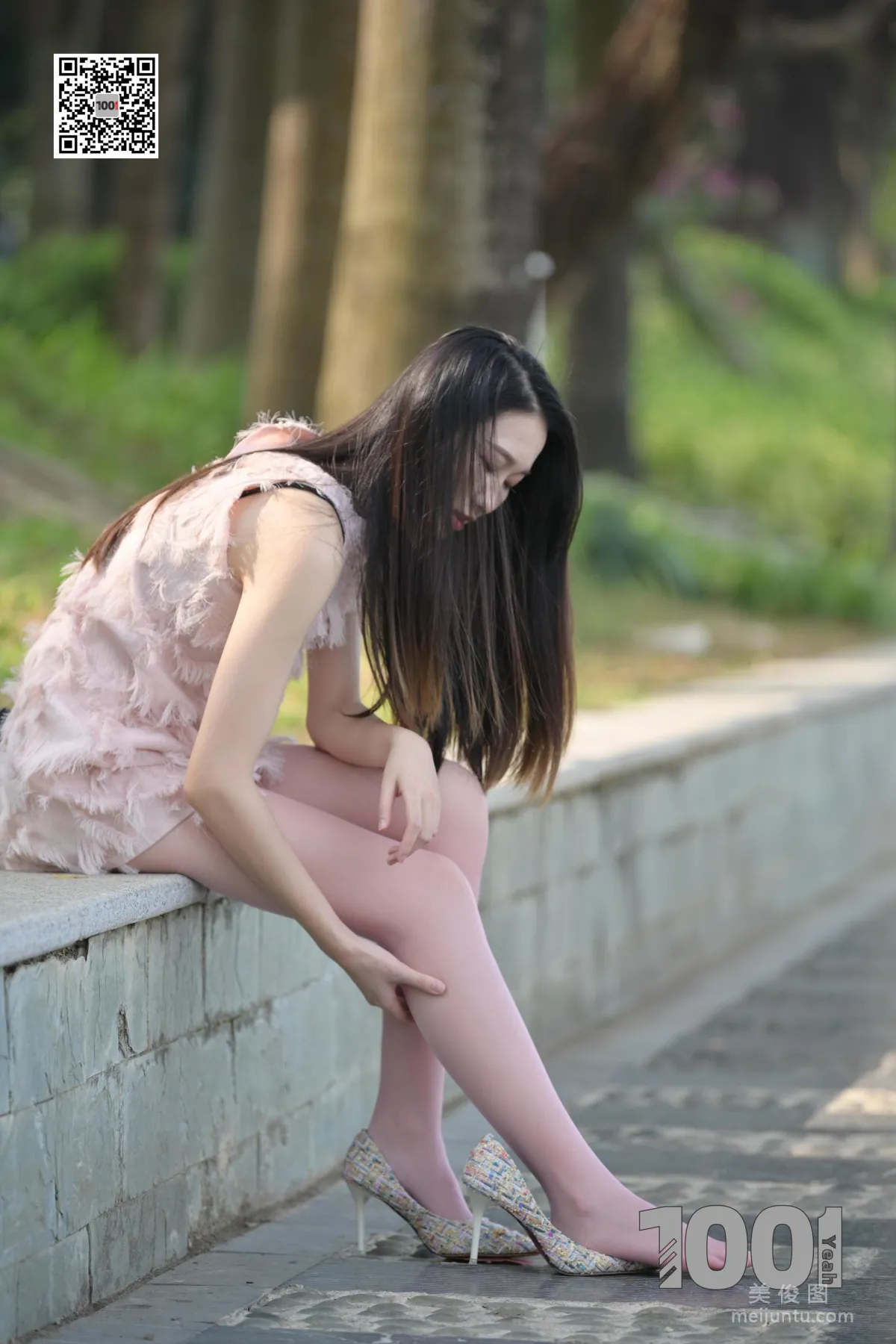 [One Thousand and One Nights] Model: Tui Tui, Encounter 2 Street Snap Beautiful Legs Photo Set photo 42