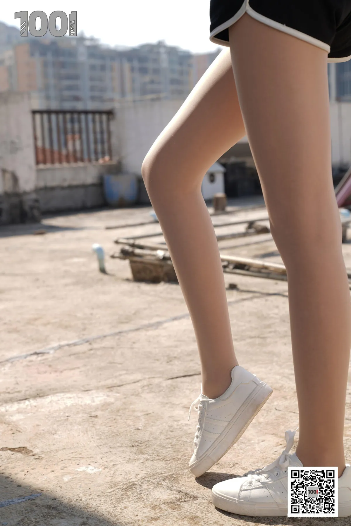 [One Thousand and One Nights] Model Xi Gua, Embracing the Sunlight 3, Sheer Stockings and Beautiful Feet Photo Set photo 80