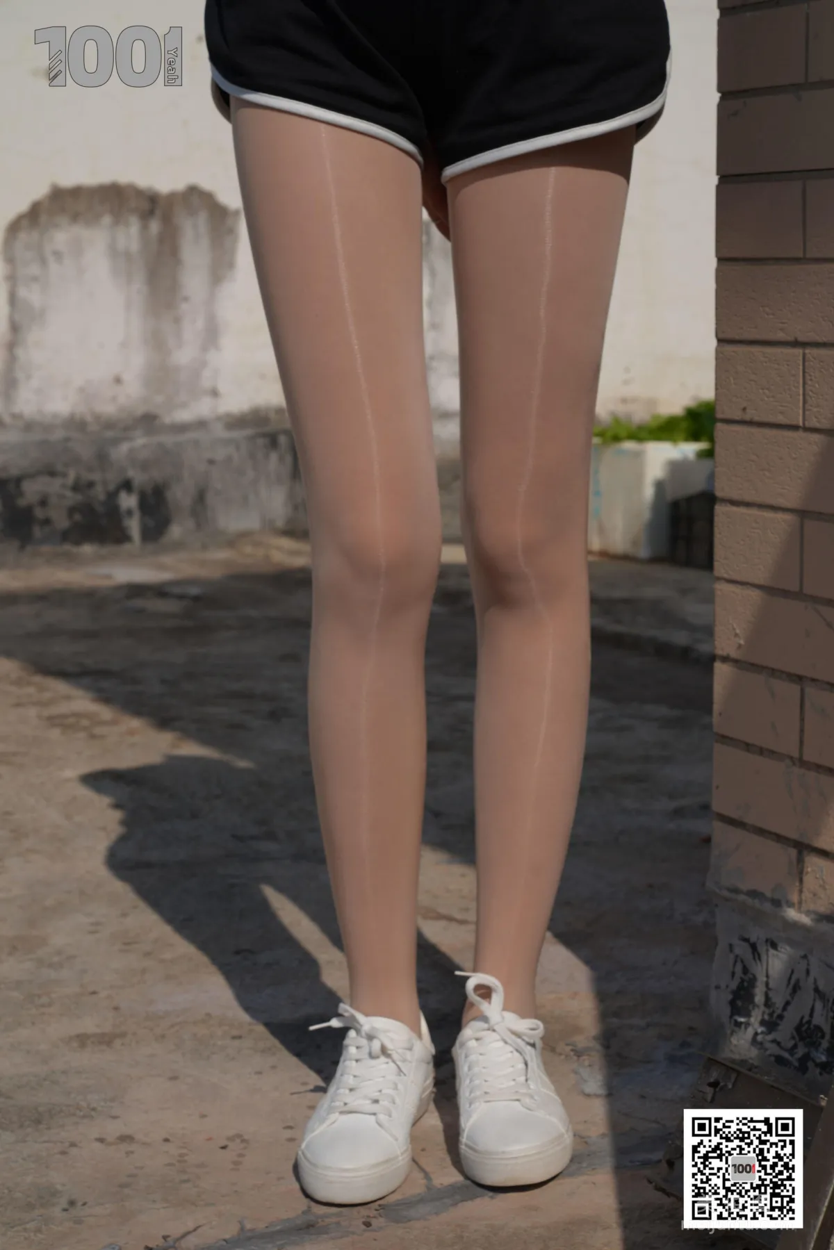 [One Thousand and One Nights] Model Xi Gua, Embracing the Sunlight 4, Nude Stockings Beautiful Legs Photo Set photo 87