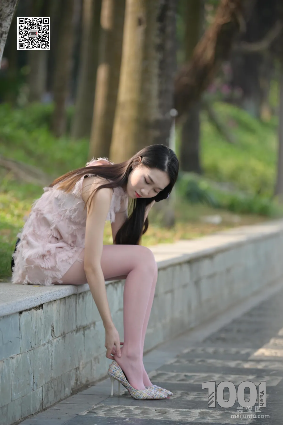 [One Thousand and One Nights] Model: Tui Tui, Encounter 2 Street Snap Beautiful Legs Photo Set photo 12