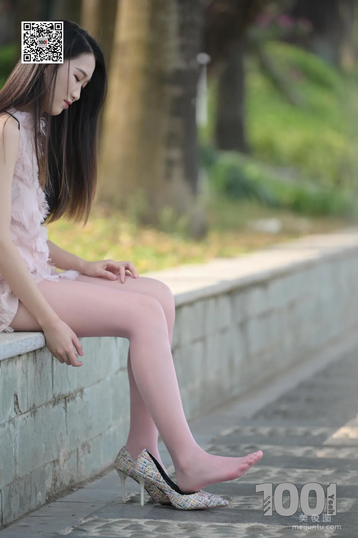 [One Thousand and One Nights] Model: Tui Tui, Encounter 2 Street Snap Beautiful Legs Photo Set photo 40