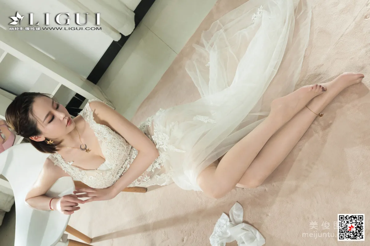 [丽柜Ligui] Model 洋洋 《婚纱美束》 写真集56