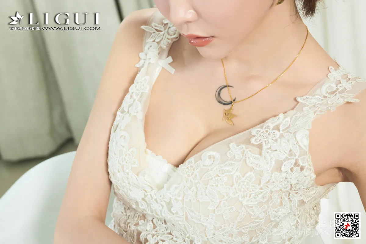 [丽柜Ligui] Model 洋洋 《婚纱美束》 写真集35