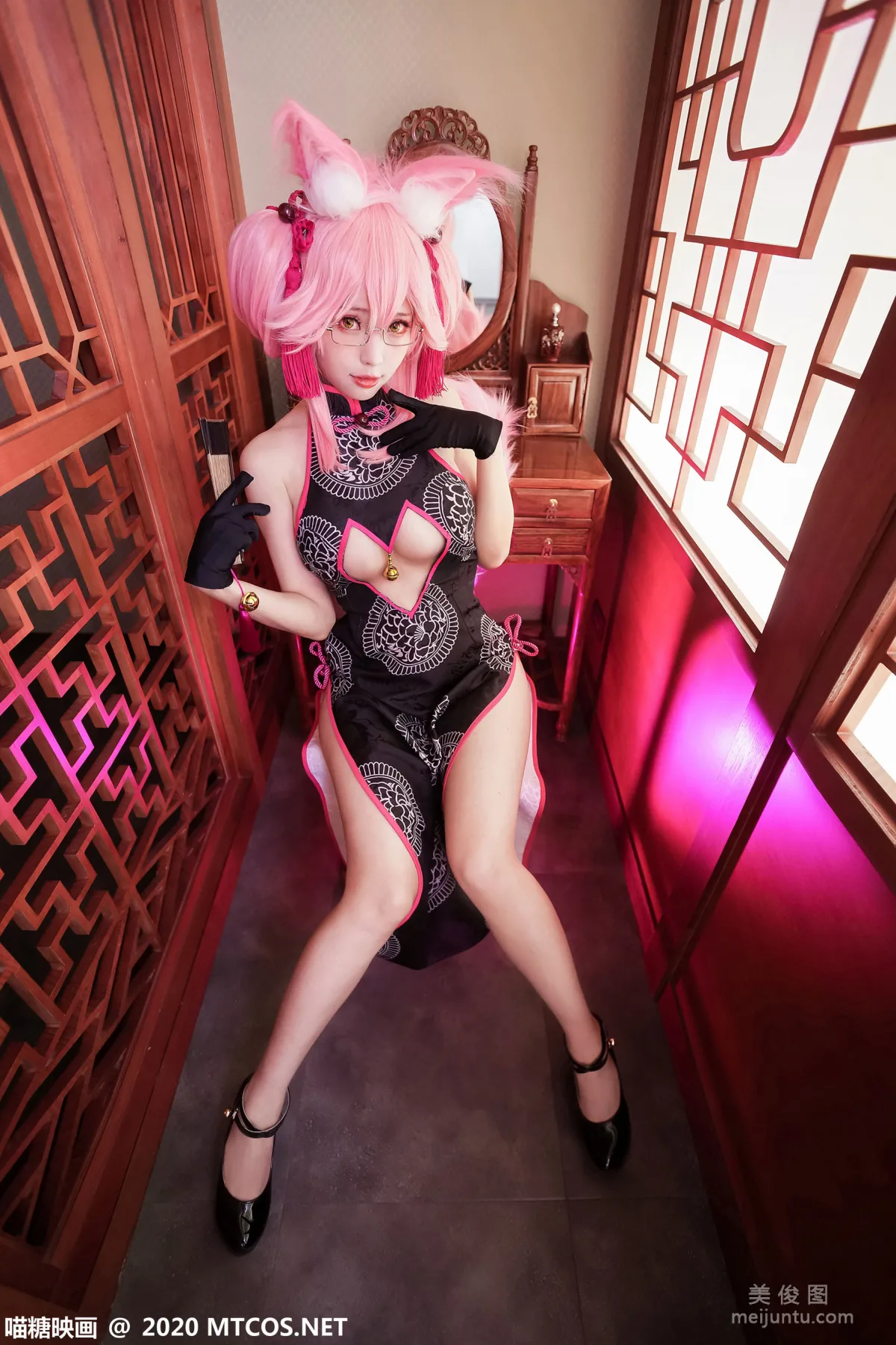 [Miaotang Yinghua] HML.024 Tamamo Fox Qipao Photo Set photo 3