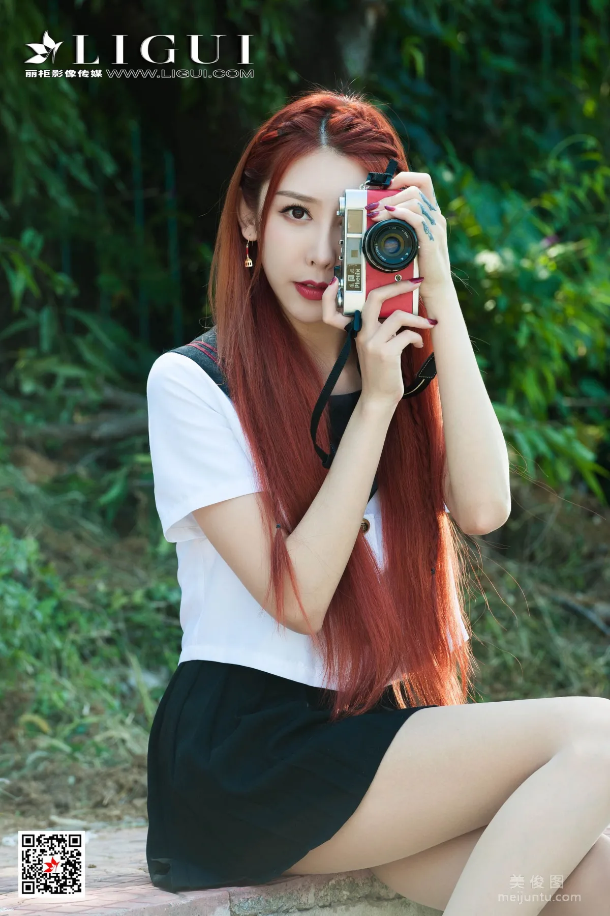 [丽柜Ligui] Model 兔子 《极品校花丝足》 写真集25