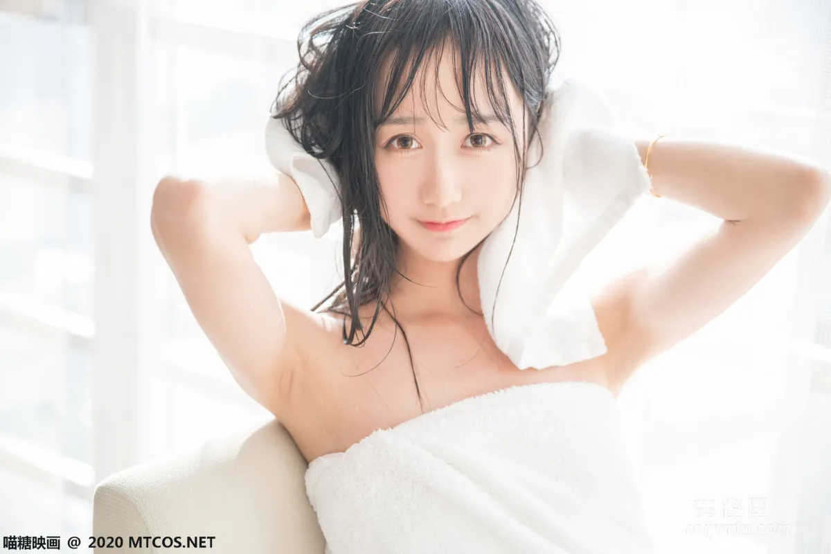 [喵糖映画] VOL.174 《 纯白浴巾》 写真集19