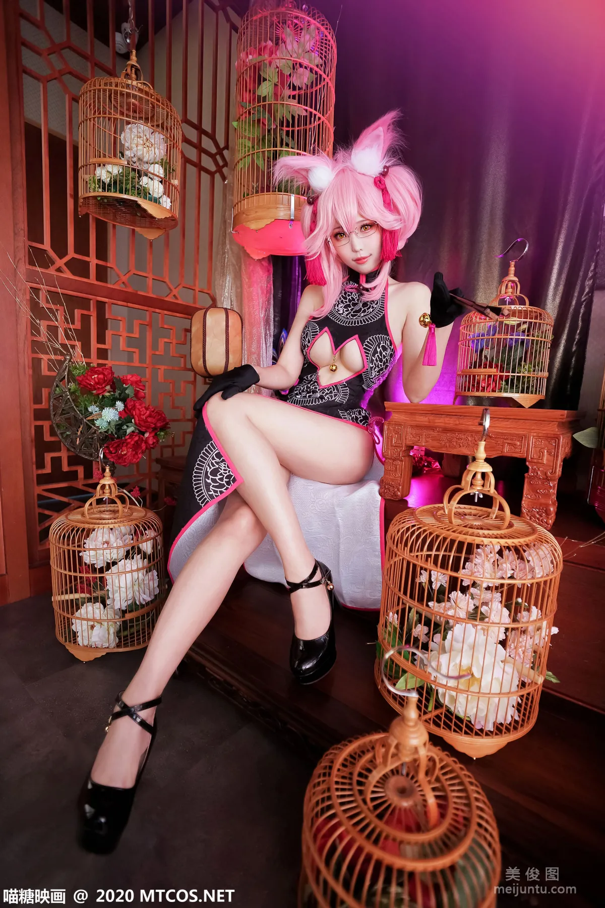[Miaotang Yinghua] HML.024 Tamamo Fox Qipao Photo Set photo 18