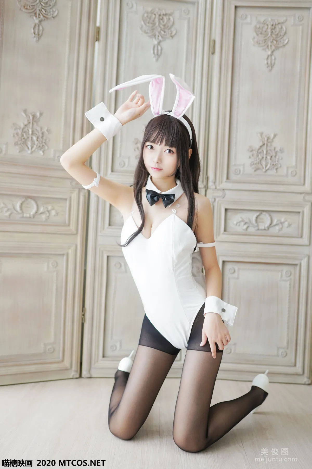 [Miaotang Yinghua] TML.006, Sleeping White Bunny Girl Photo Set photo 24