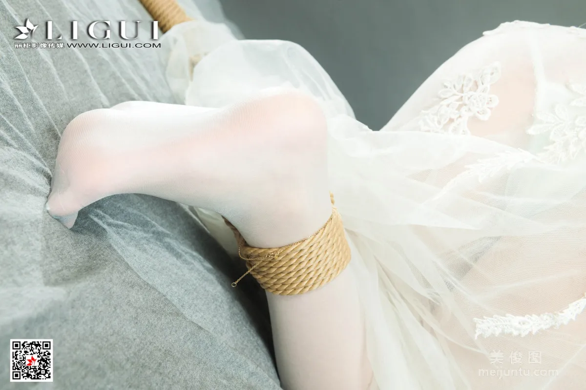 [麗櫃Ligui] Model 天天 《蕾絲婚紗美束》 寫真集 73