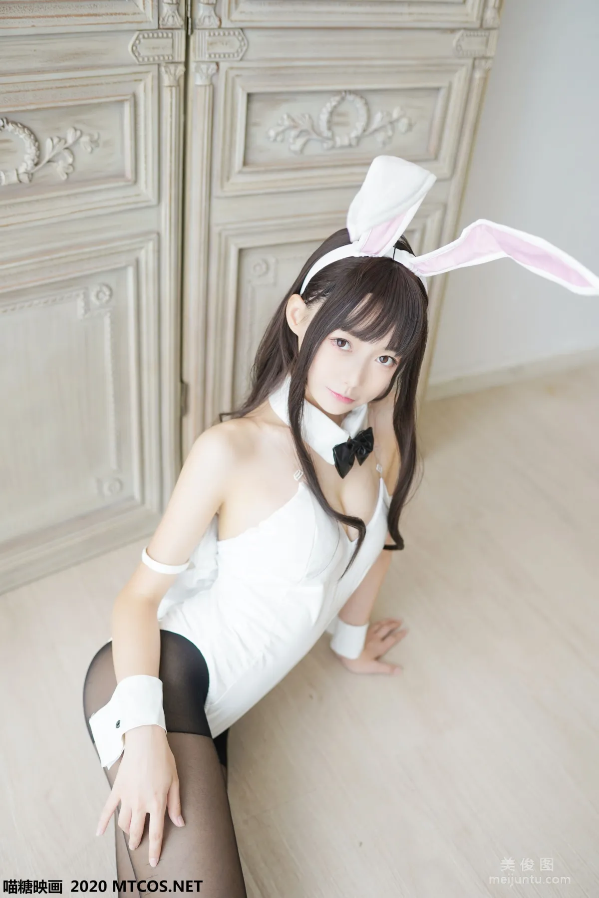 [Miaotang Yinghua] TML.006, Sleeping White Bunny Girl Photo Set photo 3