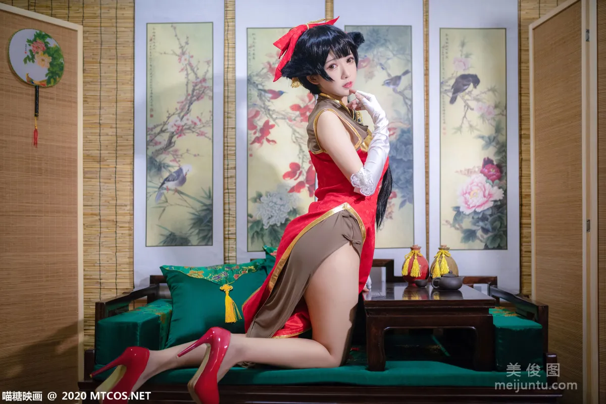 [喵糖映畫] HML.015 《高雄銀紅旗袍》 寫真集 9