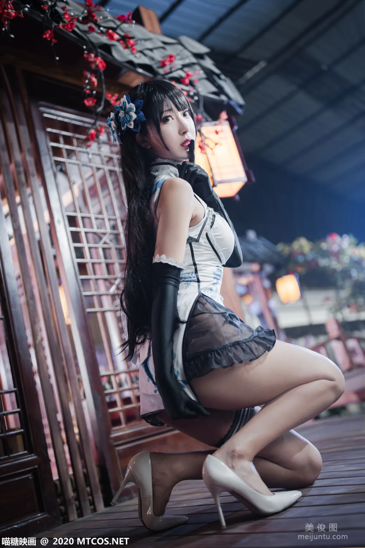 [喵糖映畫] HML.014 《瓶兒旗袍》 寫真集 26