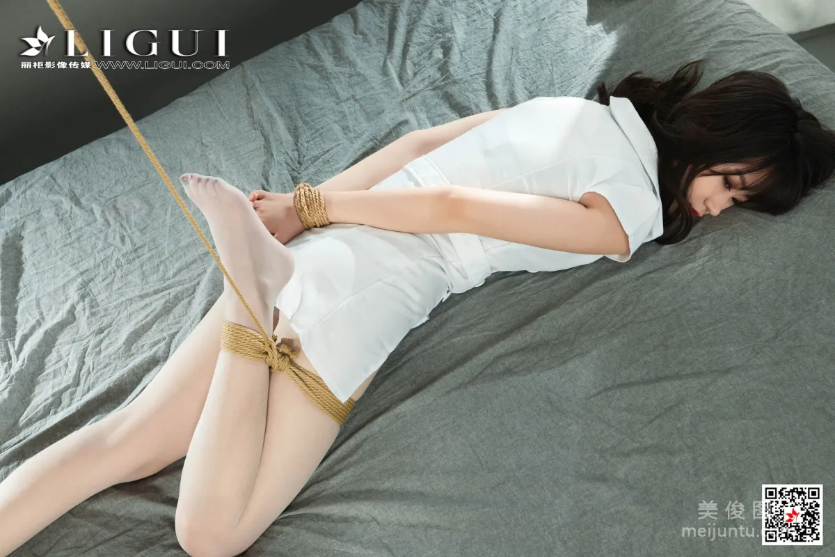 [丽柜美束Ligui] Model 安娜 《绳艺捆绑》 写真集69