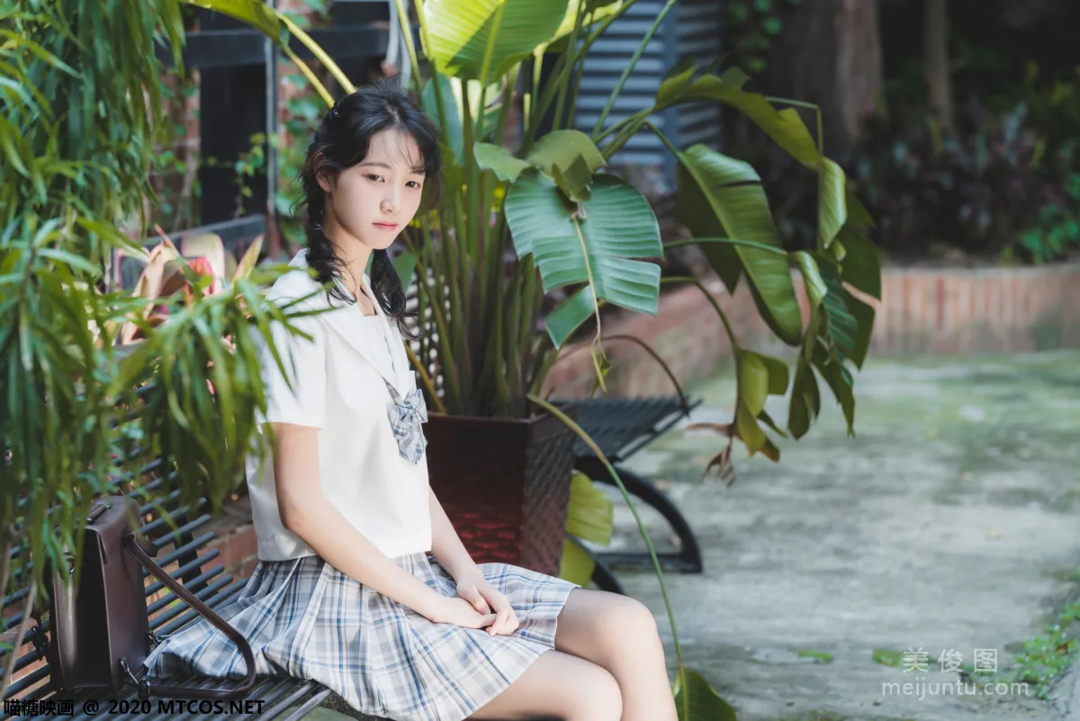 [喵糖映画]  JKL.018 《户外JK制服》 写真集10