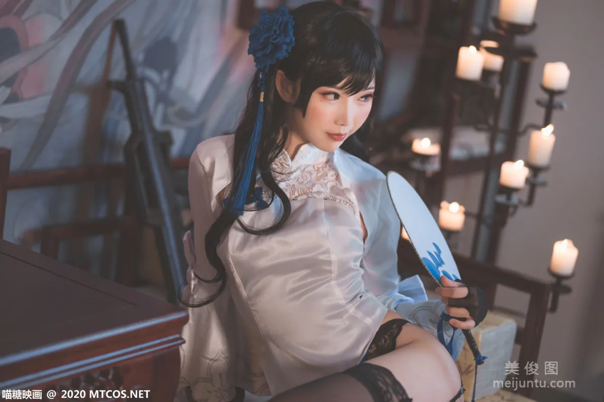 [喵糖映画] HML.023 《玉玲珑旗袍》 写真集6
