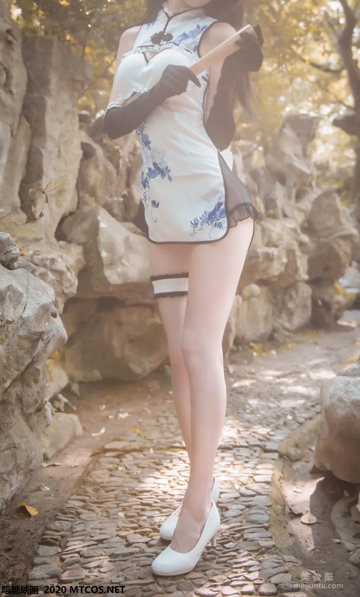 [喵糖映畫] HML.012 《瓶兒旗袍》 寫真集 4
