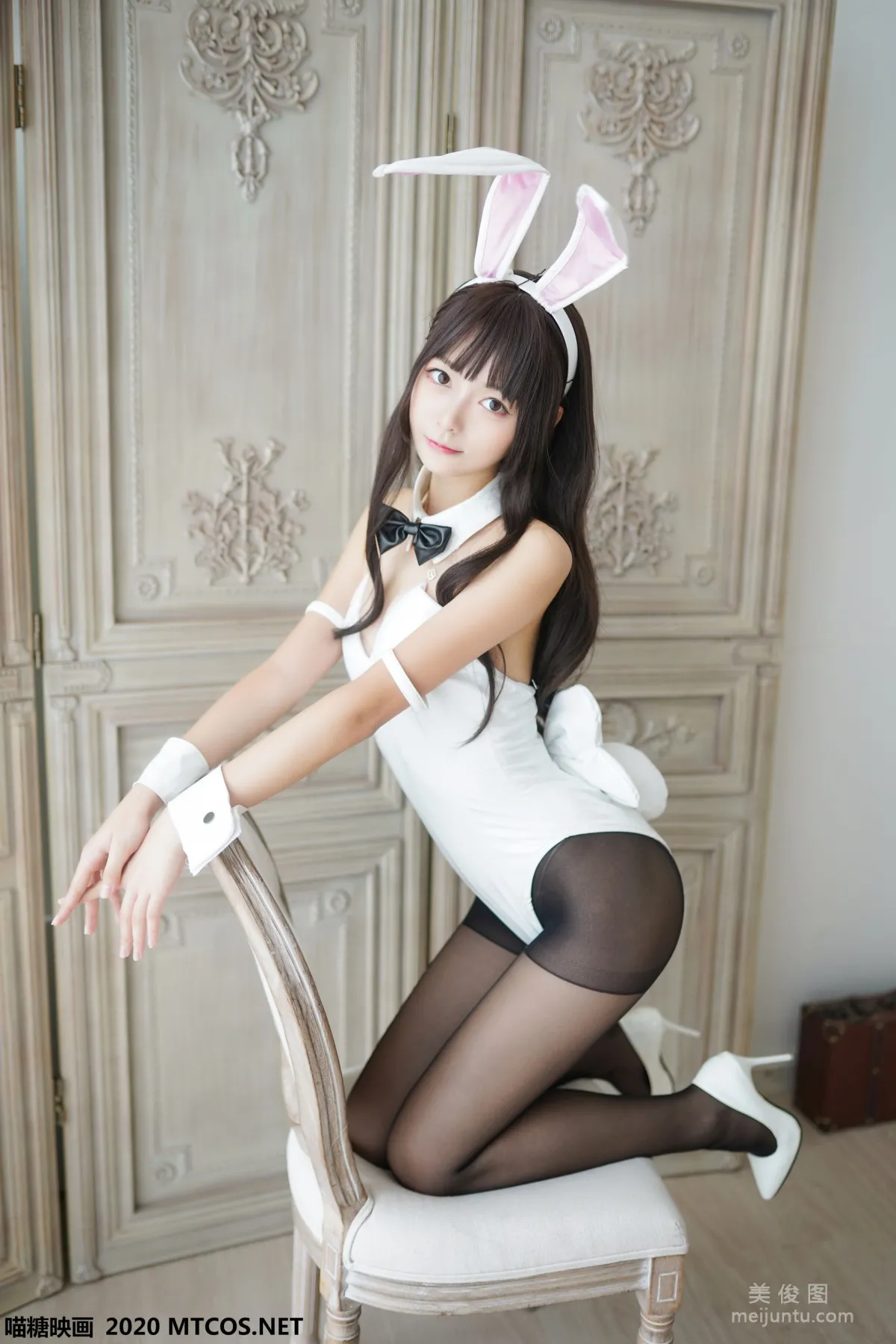 [Miaotang Yinghua] TML.006, Sleeping White Bunny Girl Photo Set photo 7