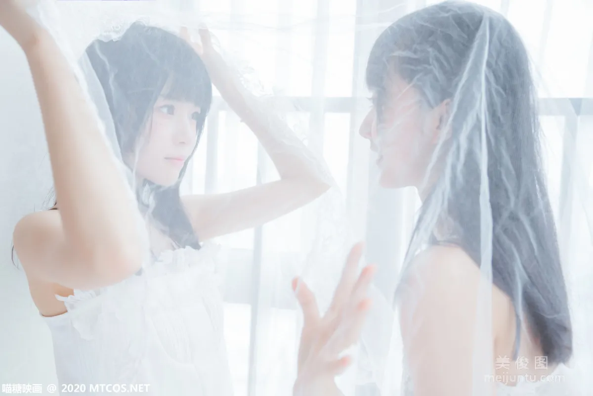 [喵糖映画] VOL.173 《她・白色长裙》 写真集45