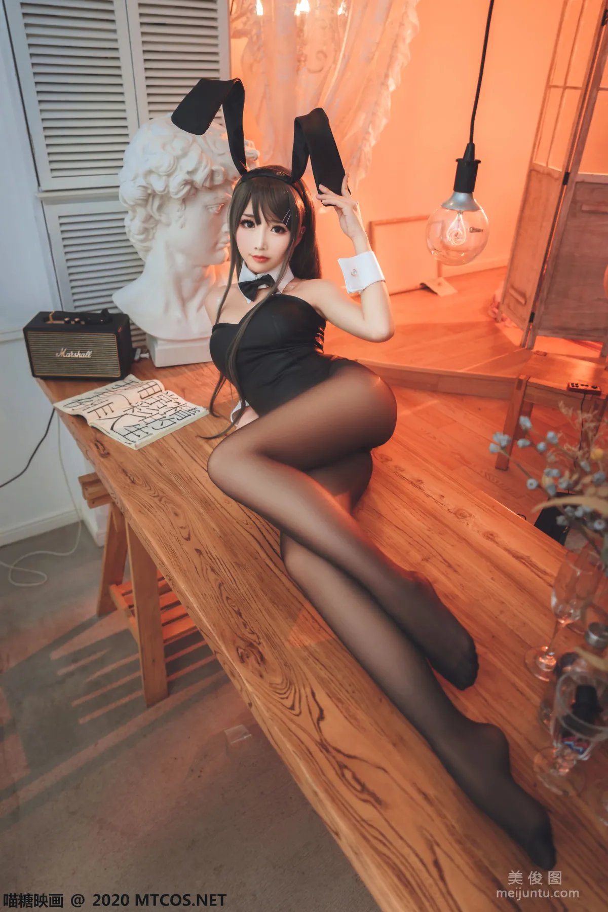 [喵糖映画] TML.016 《樱岛麻衣兔女郎》 写真集4