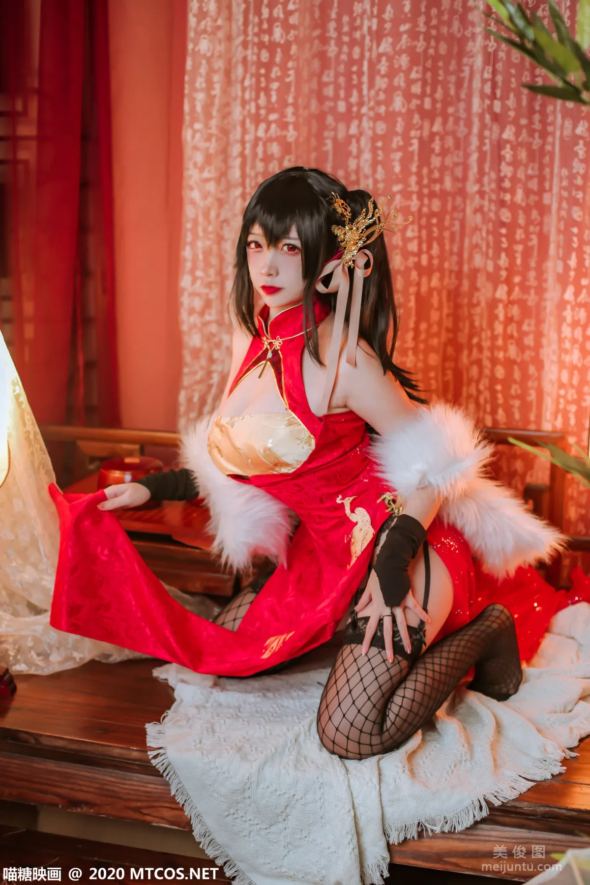 [Miaotang Yinghua] HML.018 Azur Lane Taihou Qipao Photo Set photo 31