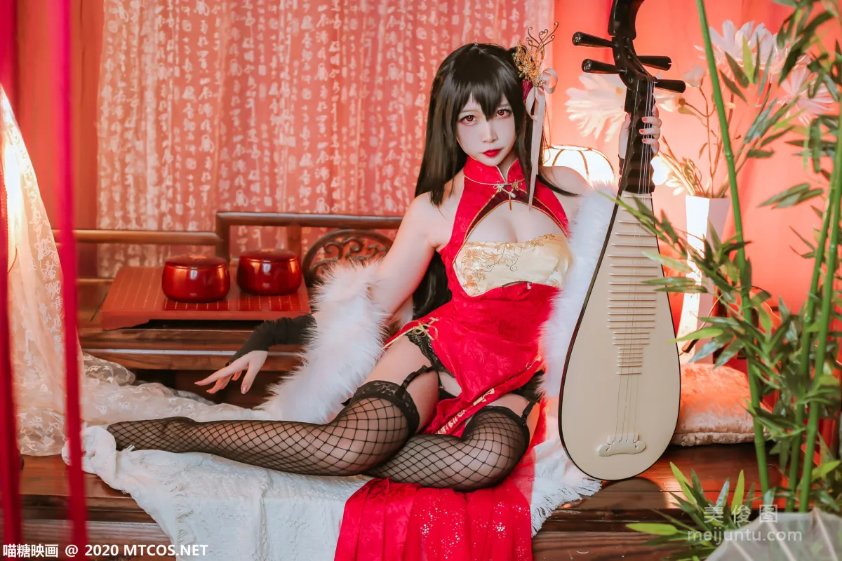 [Miaotang Yinghua] HML.018 Azur Lane Taihou Qipao Photo Set photo 4