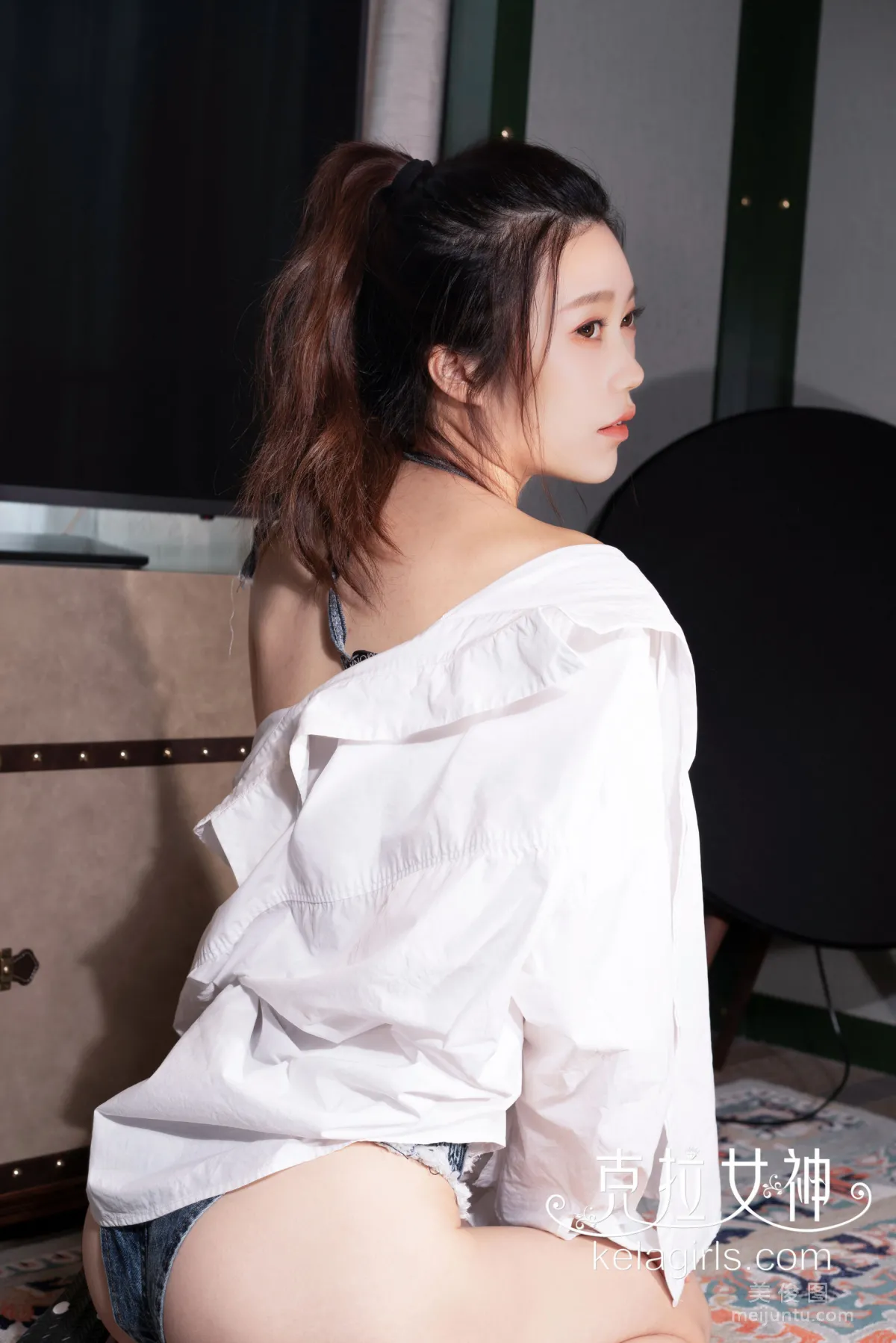[克拉女神Kelagirls]  西景 《情迷人字拖》 写真集2