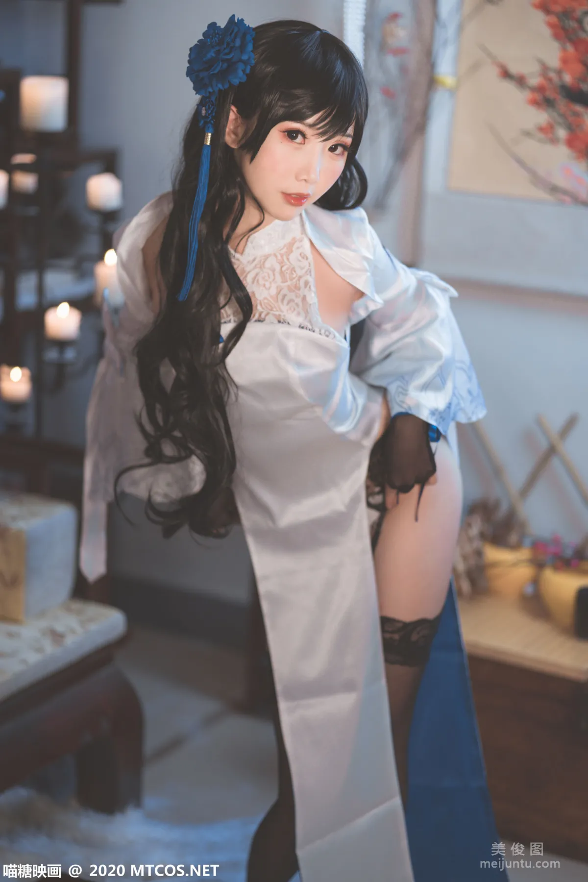 [喵糖映画] HML.023 《玉玲珑旗袍》 写真集14