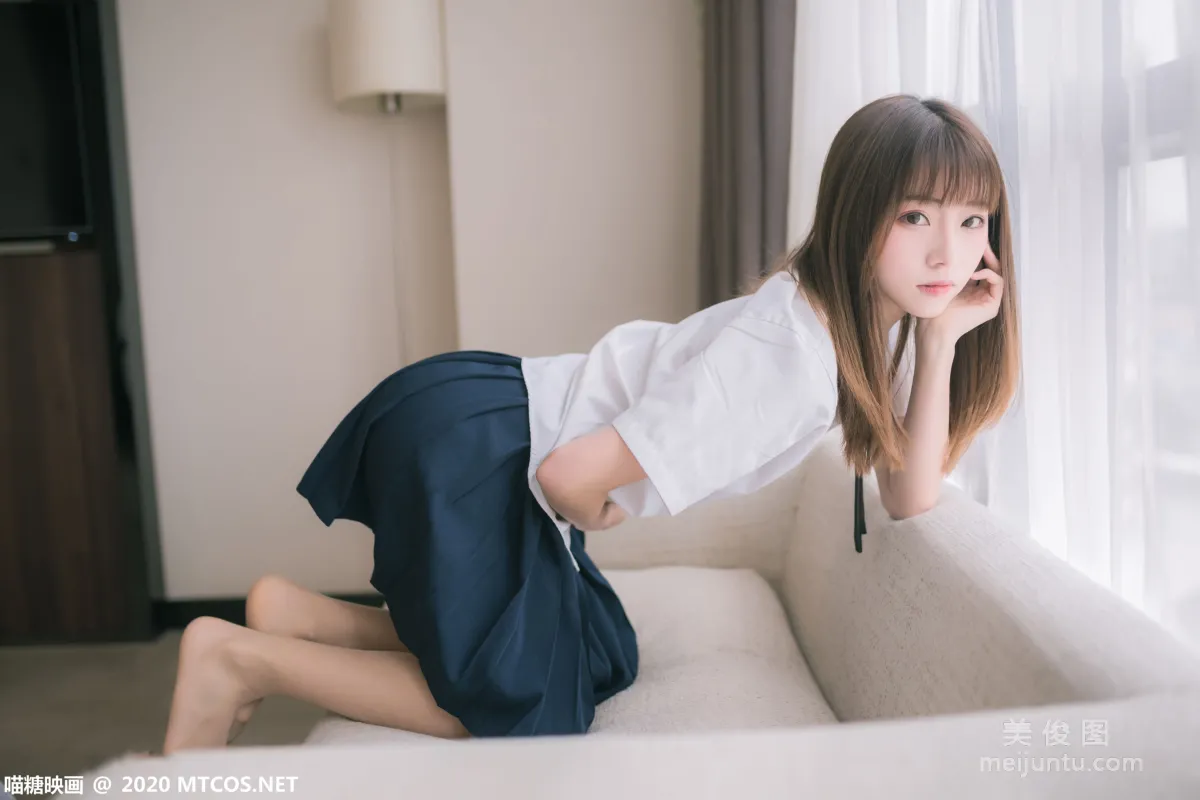 [喵糖映画] JKL.012 《夏季校服JK制服》 写真集32