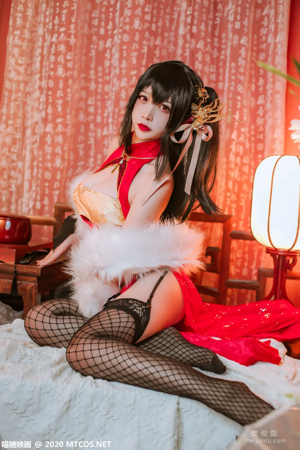 [Miaotang Yinghua] HML.018 Azur Lane Taihou Qipao Photo Set photo 33